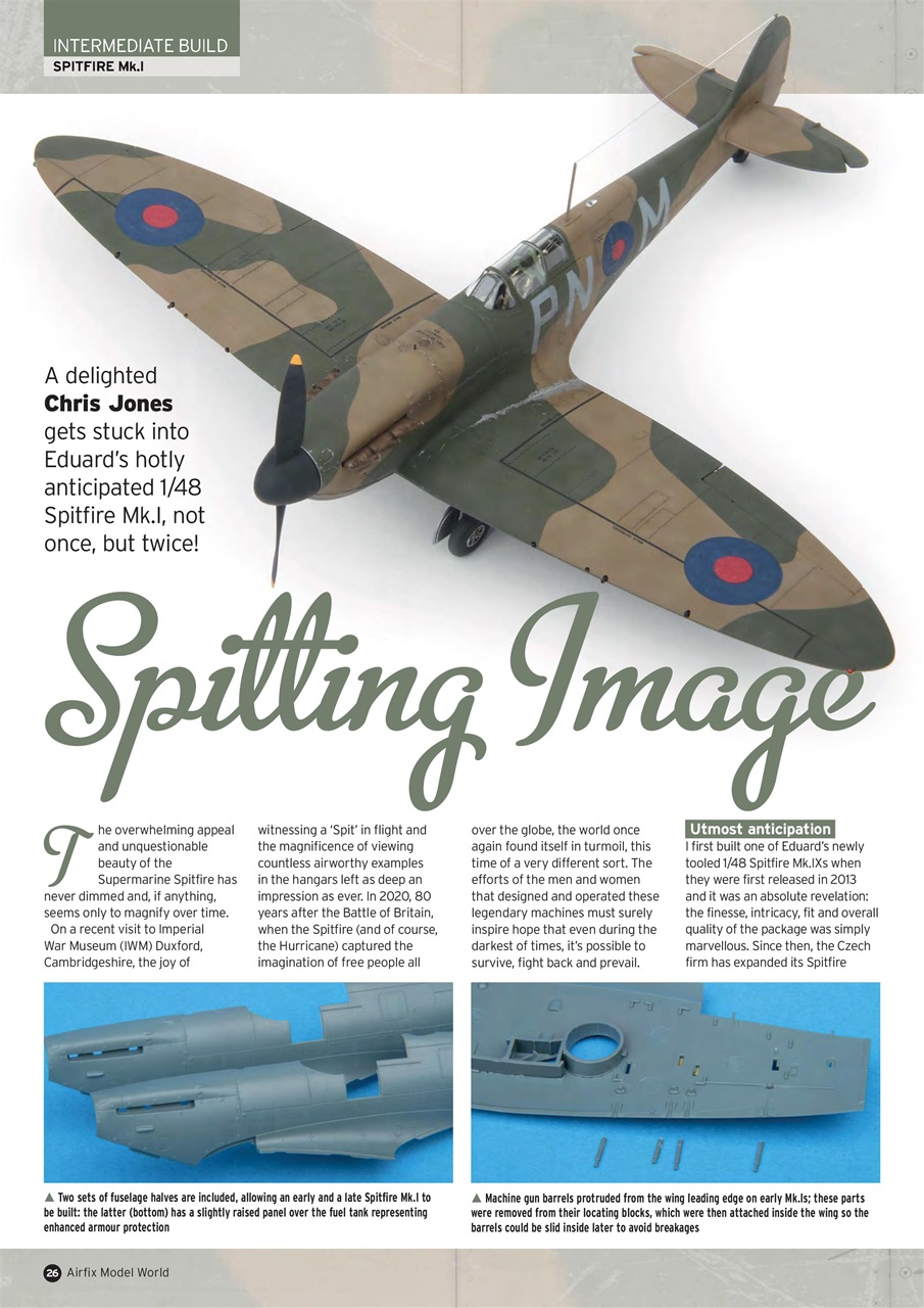 Airfix Model World Magazine March Back Issue