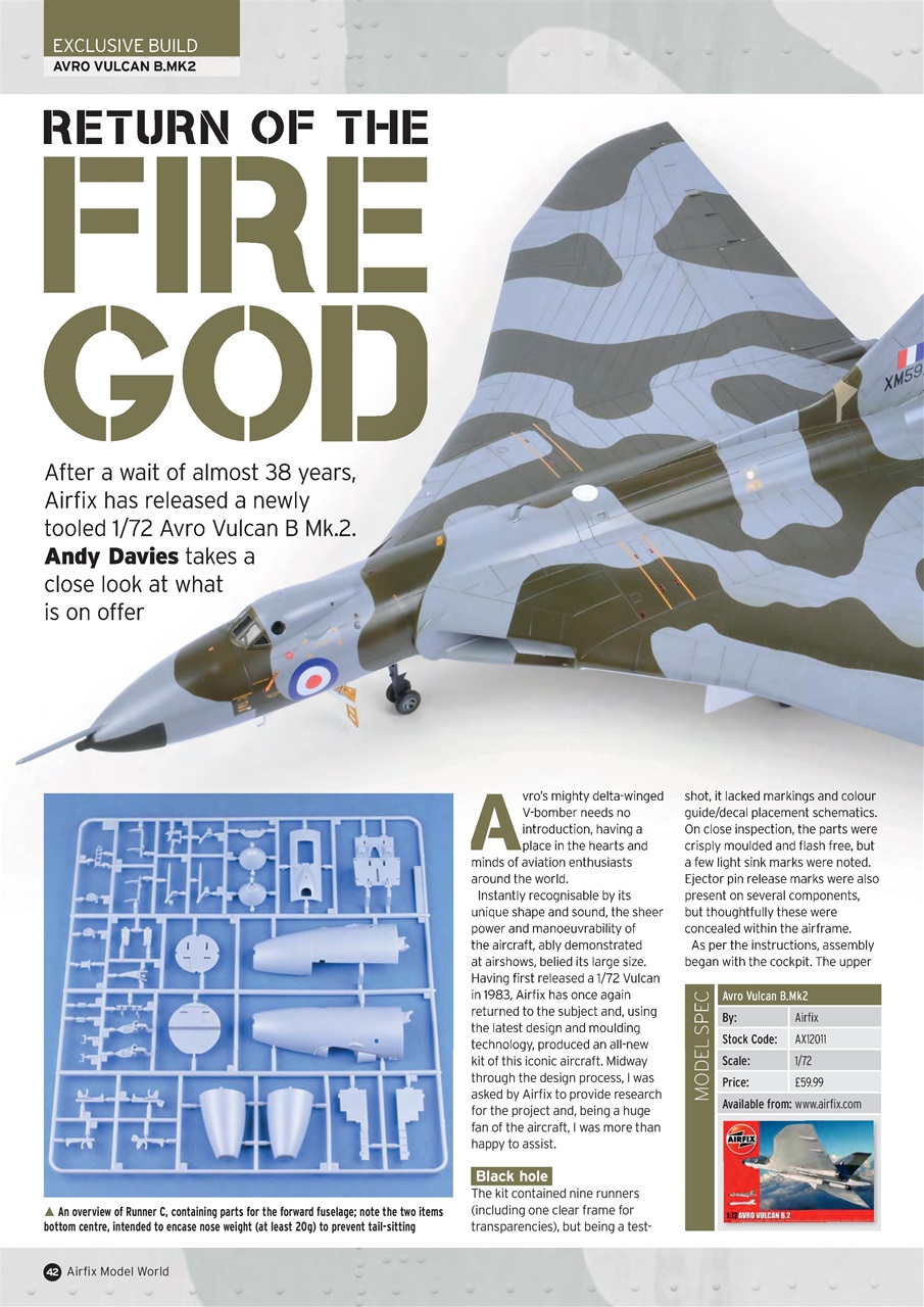 Airfix Model World Magazine March 2021 Back Issue