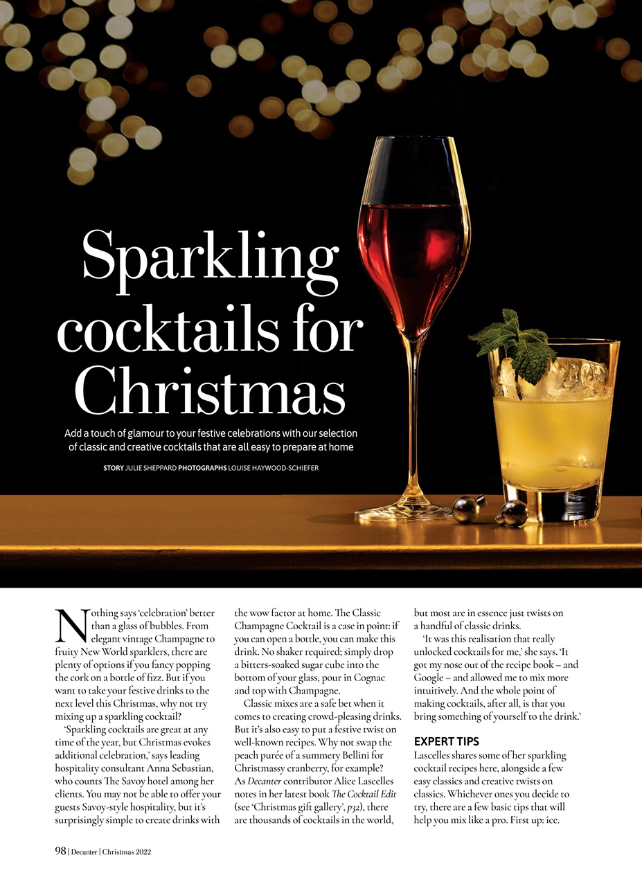 Decanter Magazine Christmas Back Issue