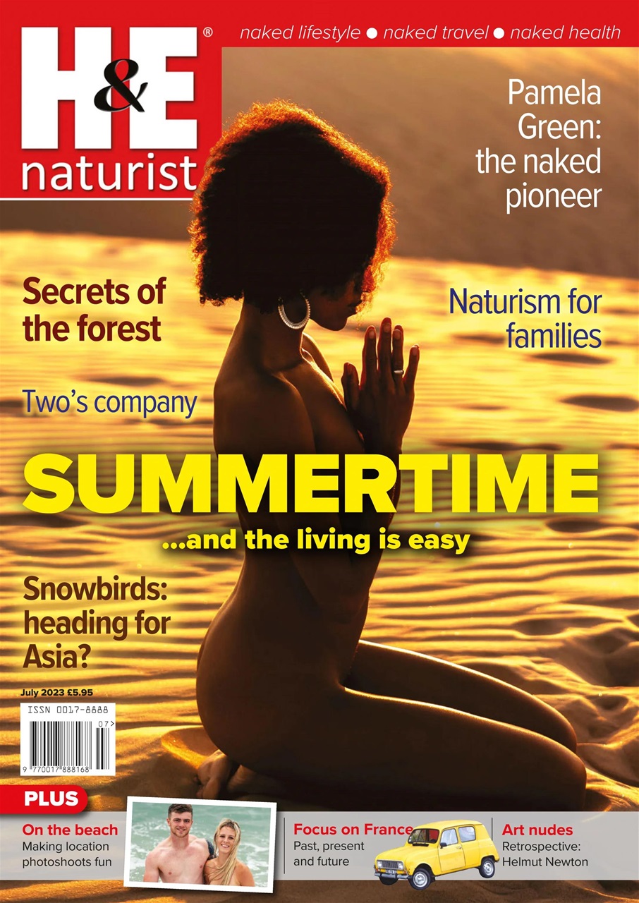 H E Naturist Magazine July Back Issue