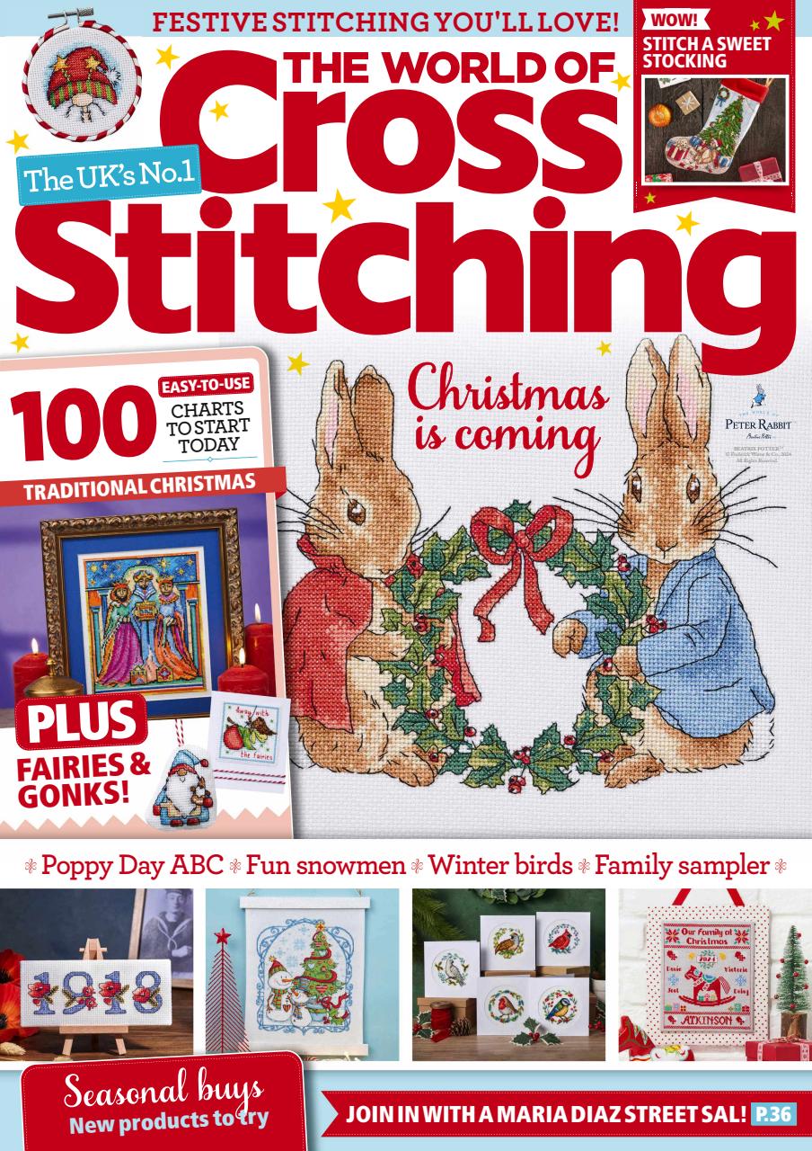 The World Of Cross Stitching Magazine November Back Issue