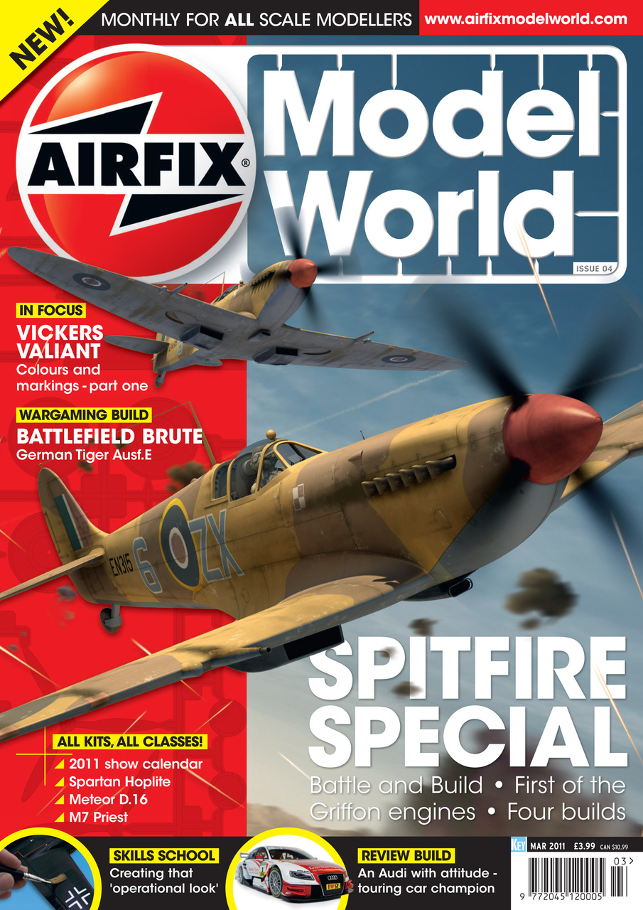 Airfix Model World Magazine March Back Issue