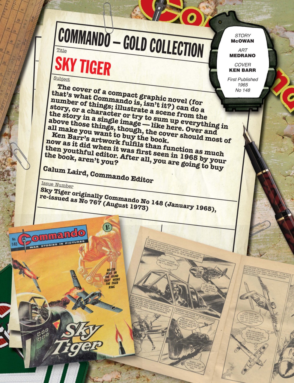 Commando Preview Pages