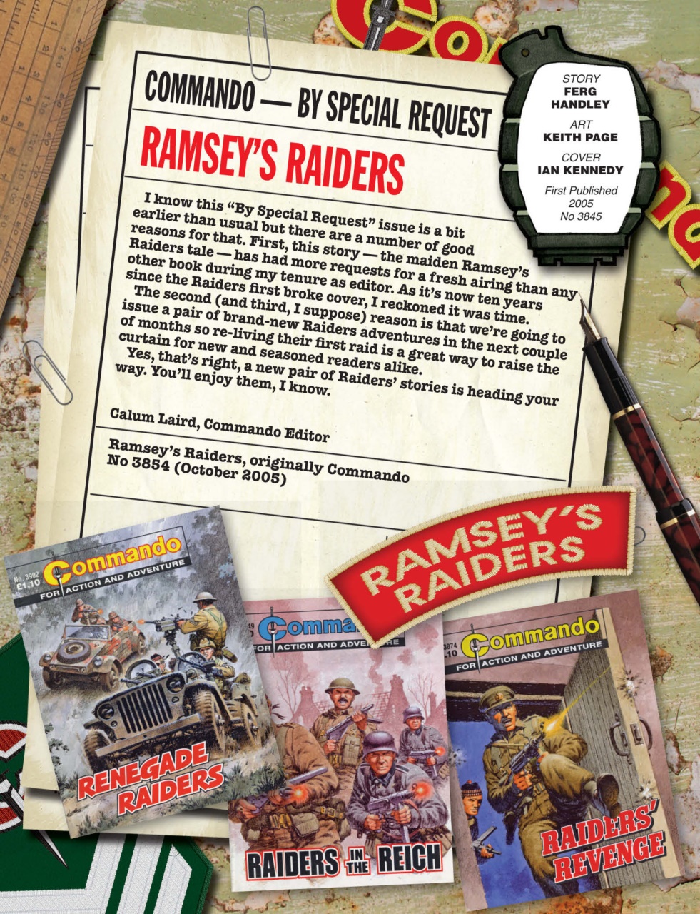 Commando Preview Pages