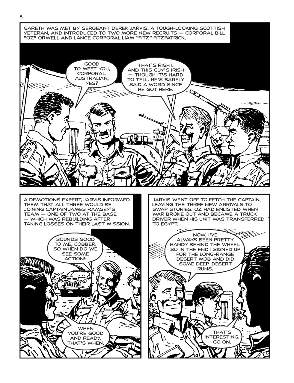 Commando Preview Pages