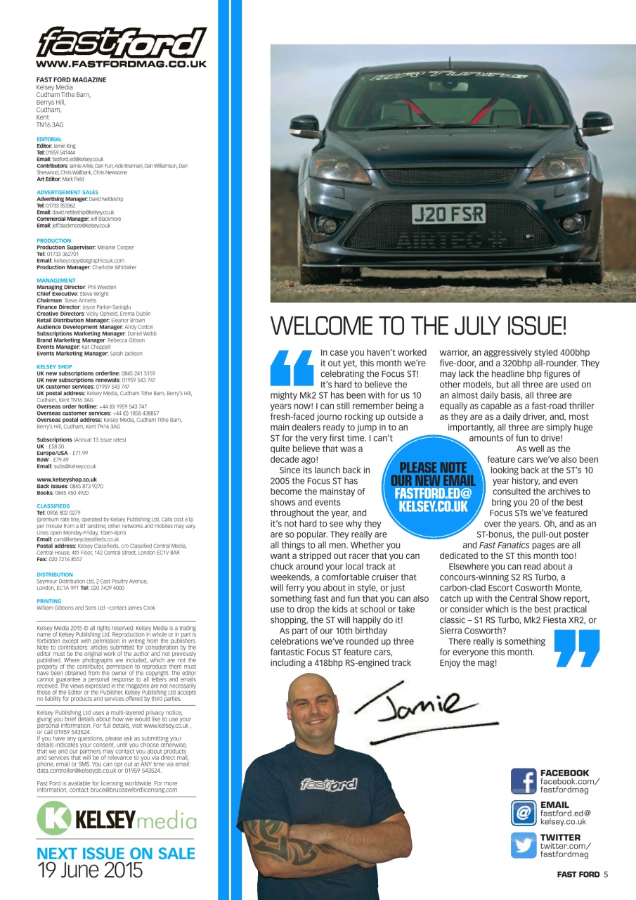 Fast Ford Preview Pages