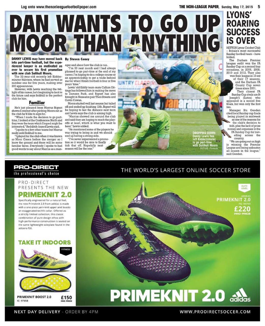 The Non-League Football Paper Preview Pages