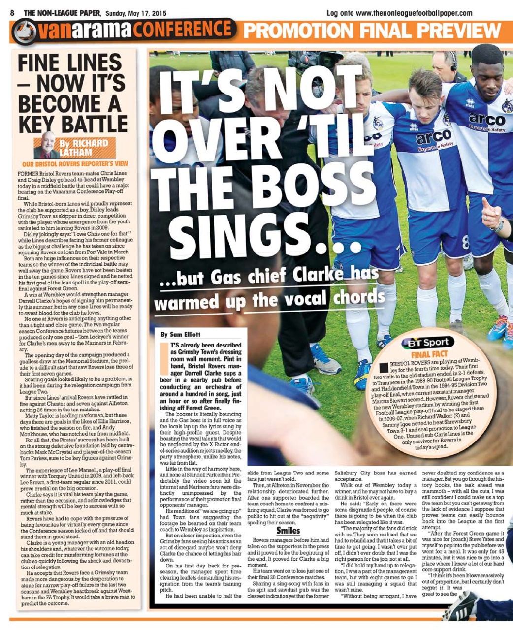The Non-League Football Paper Preview Pages