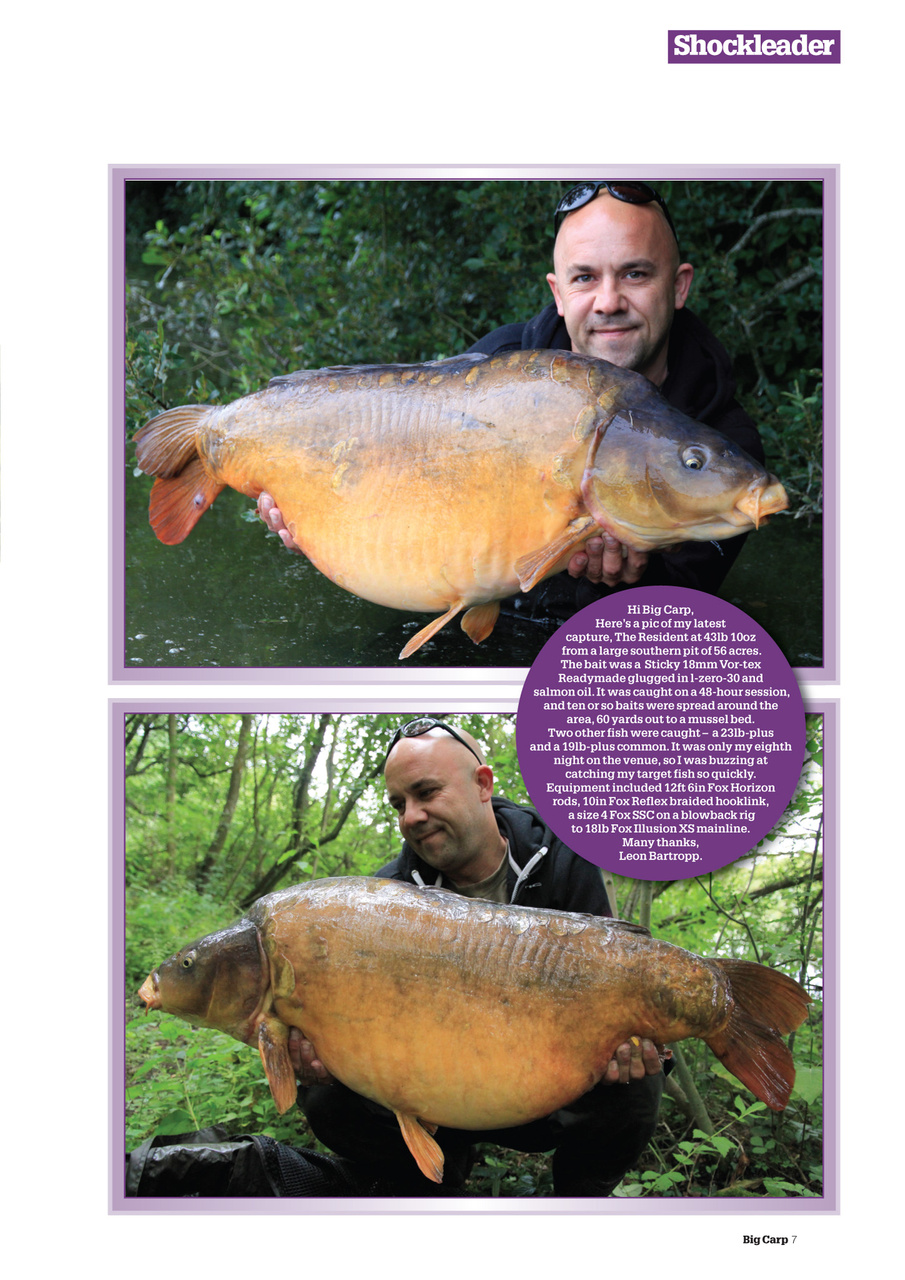 Big Carp Magazine Preview Pages