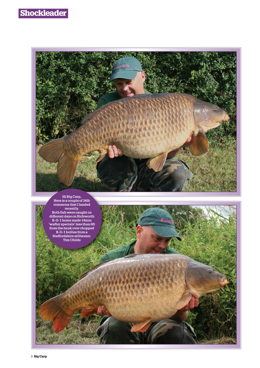 Big Carp Magazine Preview Pages