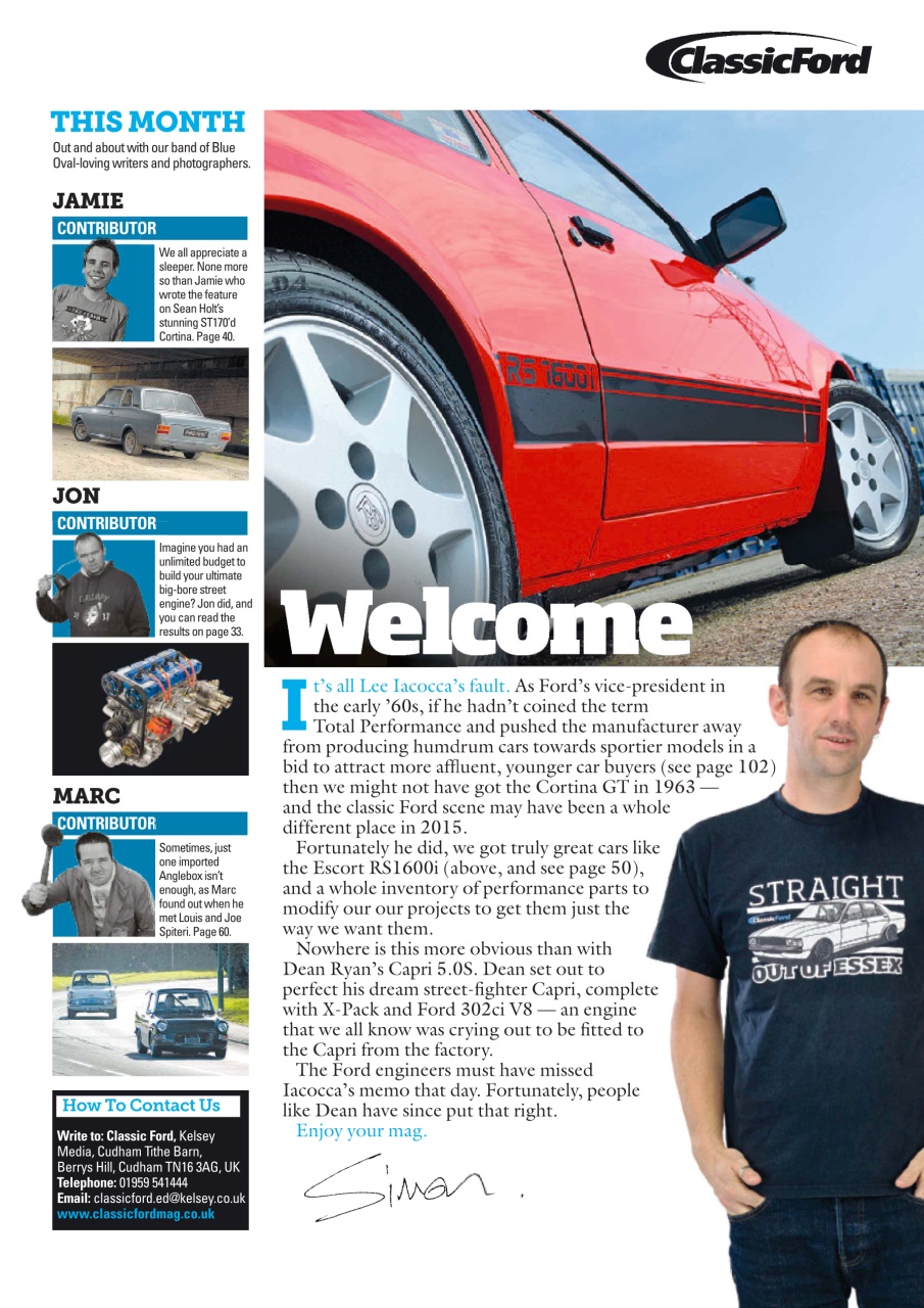 Classic Ford Preview Pages