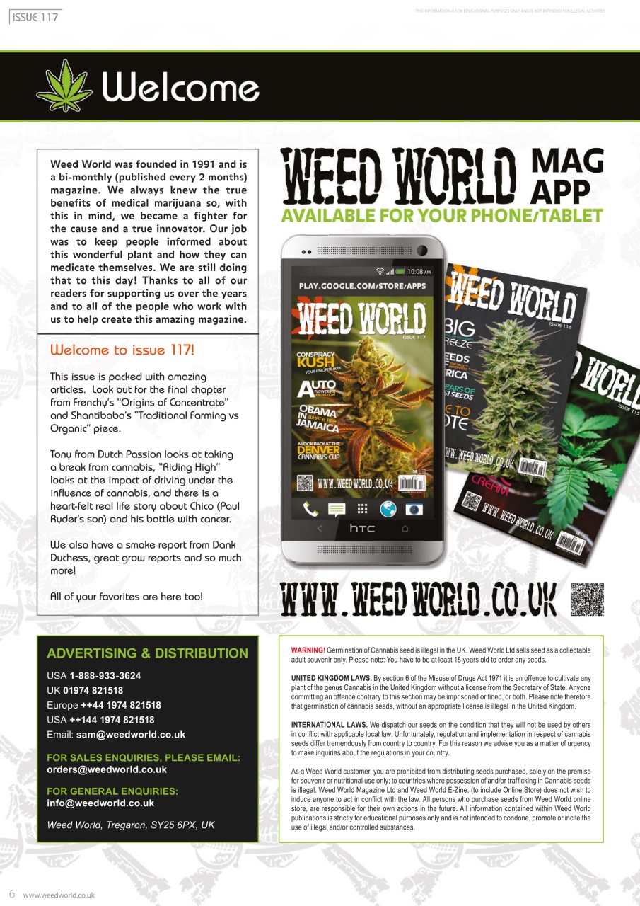 Weed World Preview Pages