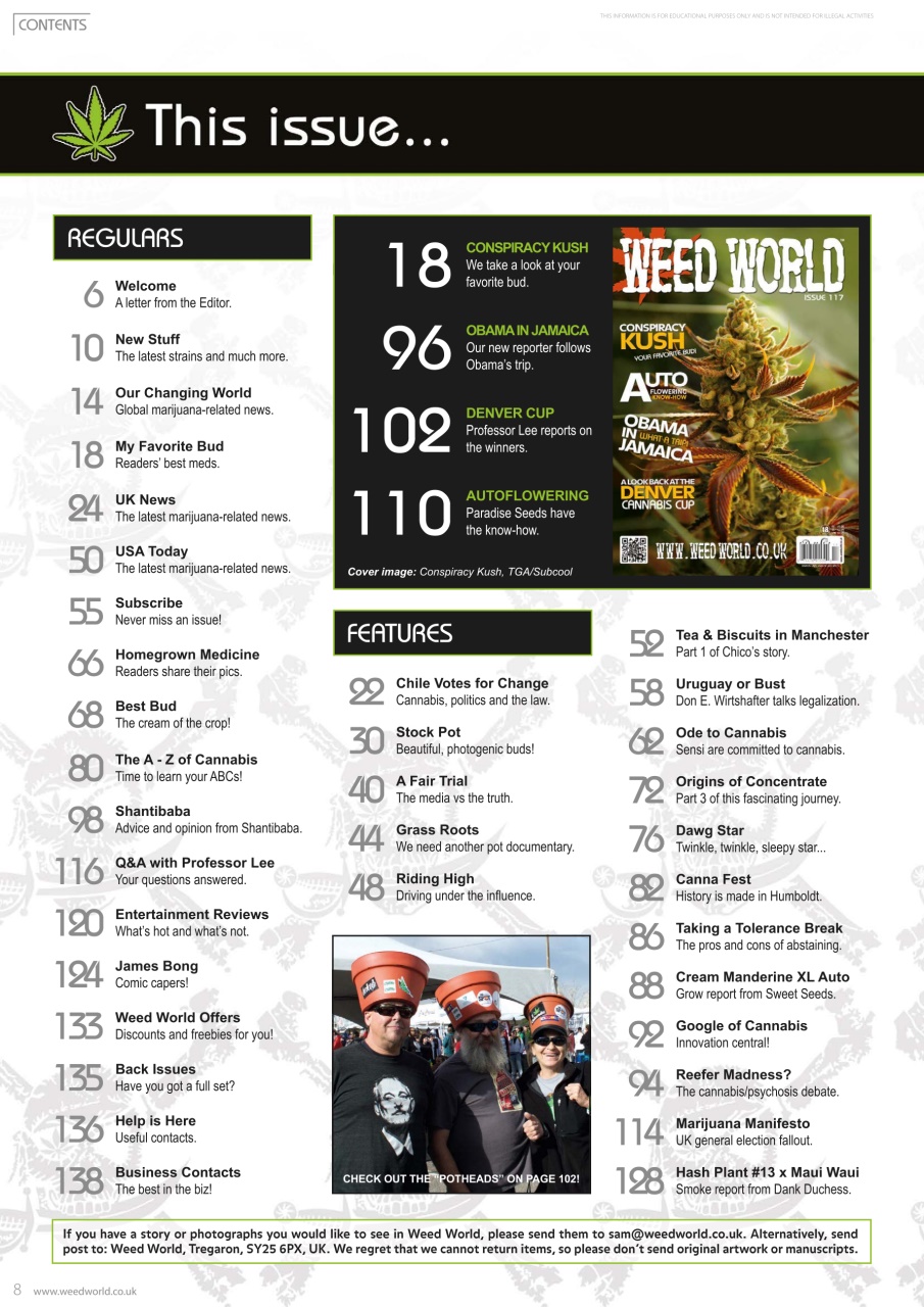 Weed World Preview Pages