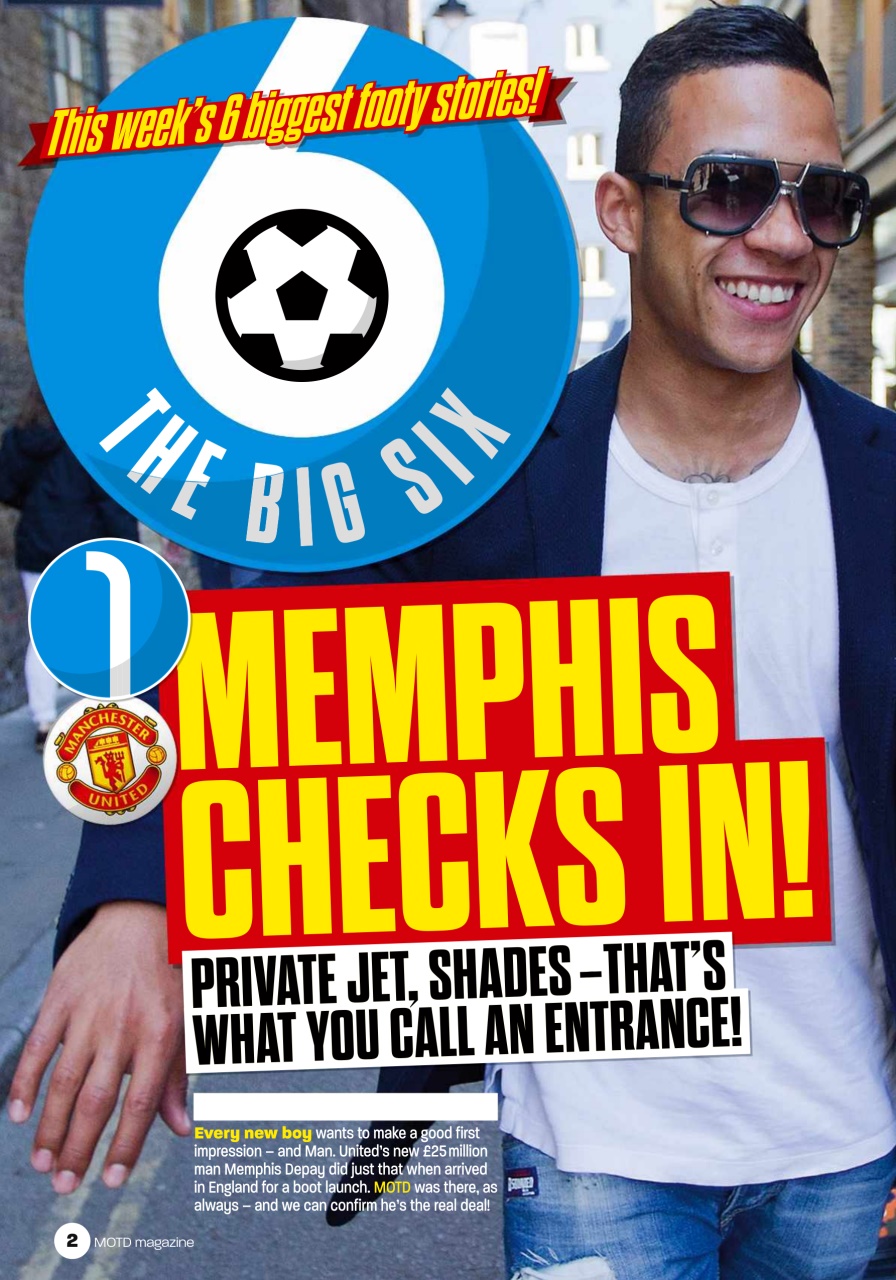 Match of the Day Preview Pages