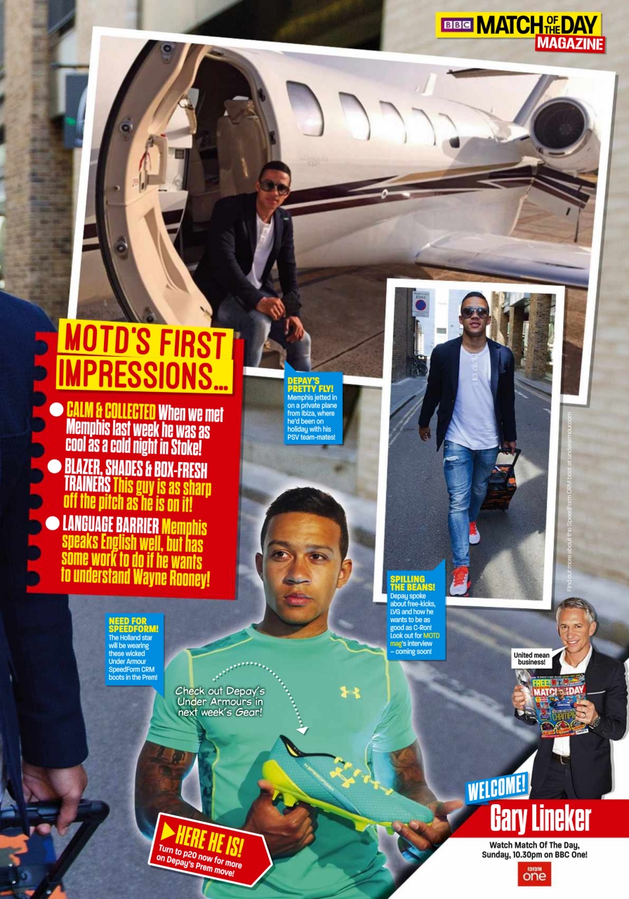 Match of the Day Preview Pages