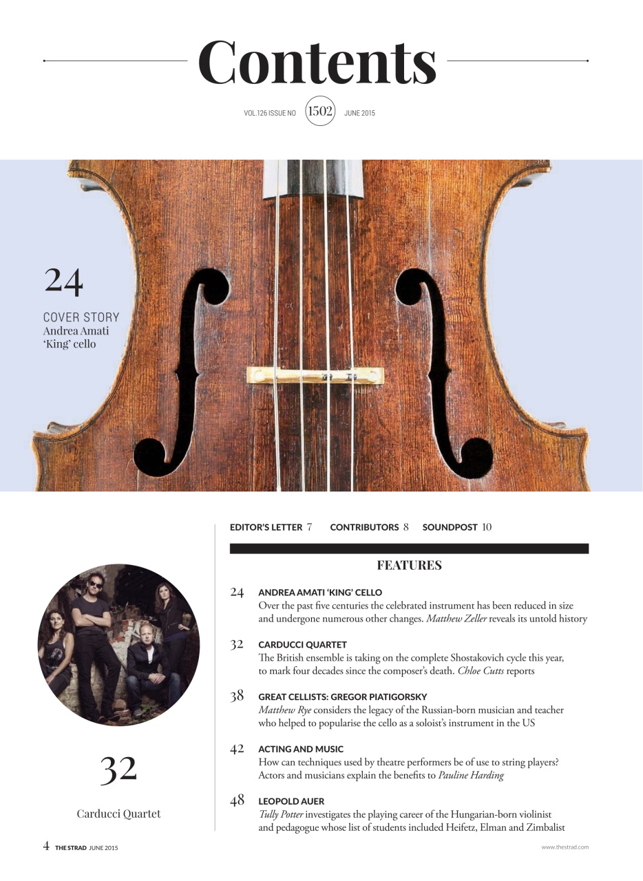 The Strad Preview Pages