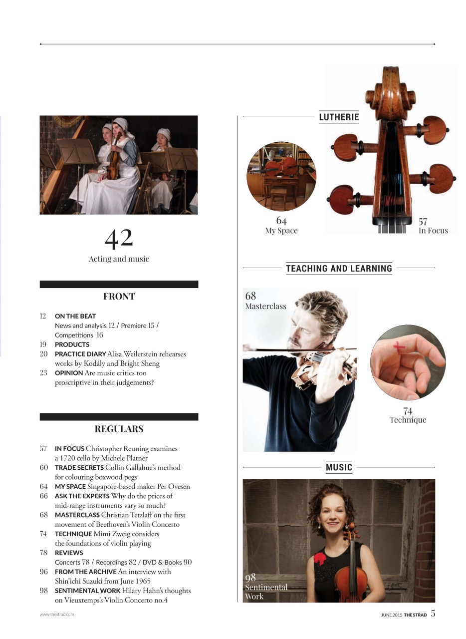 The Strad Preview Pages