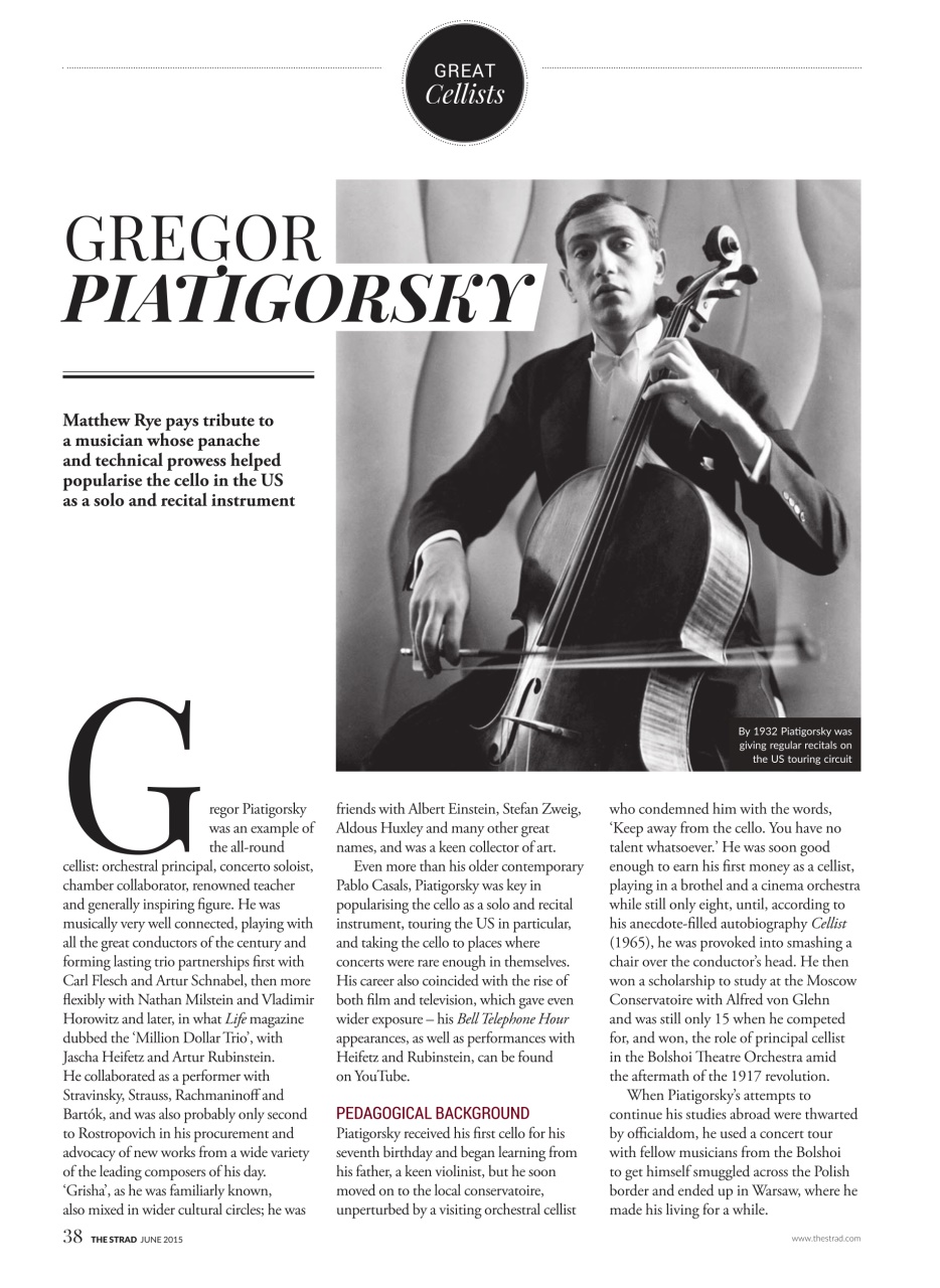 The Strad Preview Pages