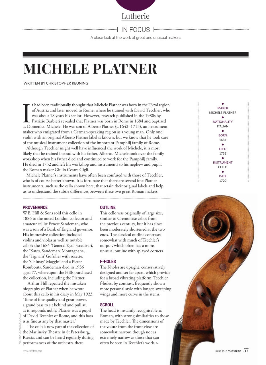 The Strad Preview Pages