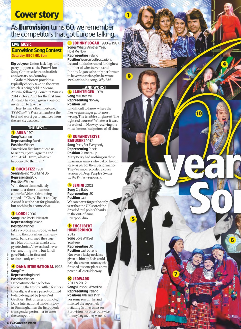 TV & Satellite Week Preview Pages