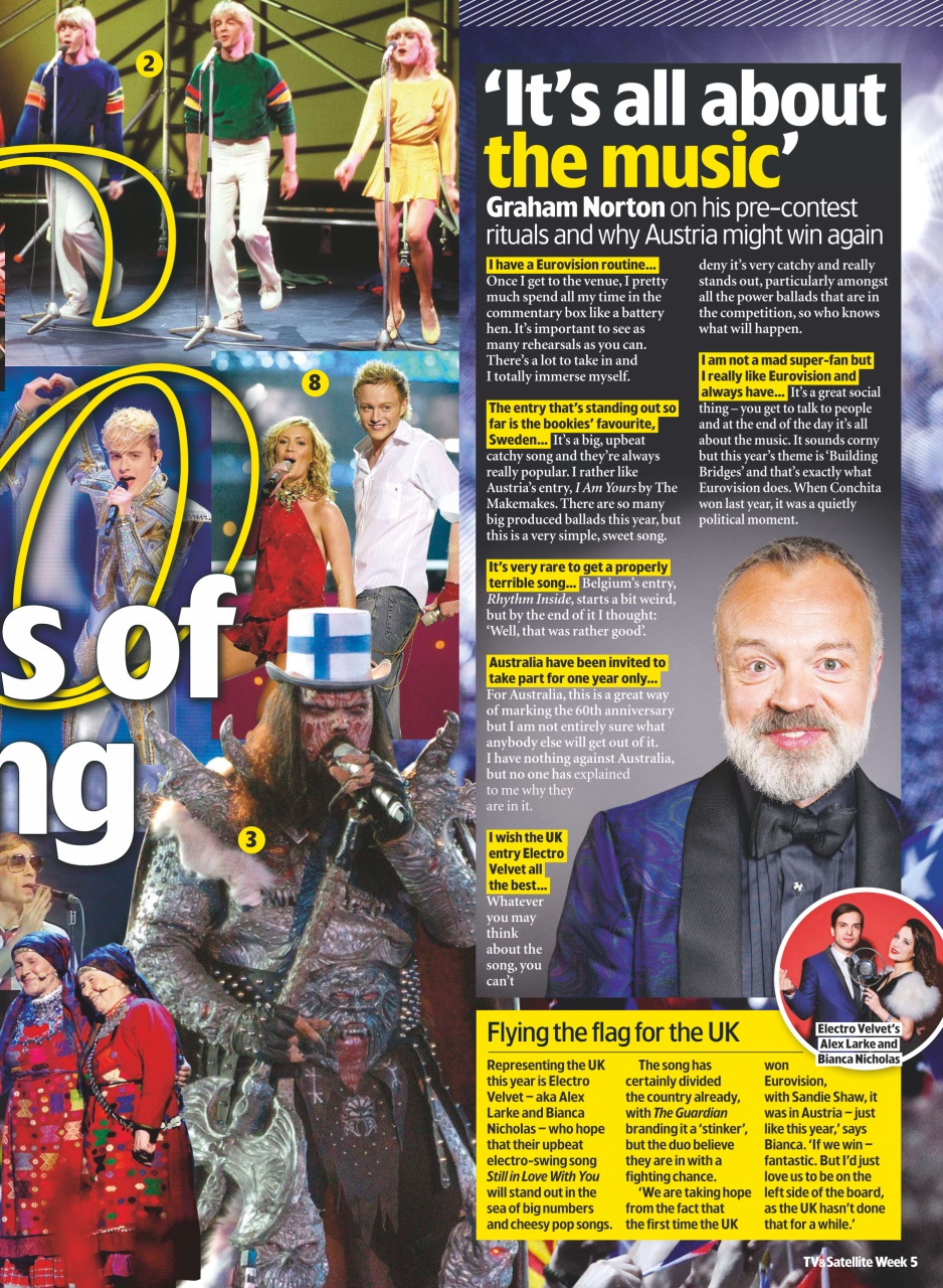 TV & Satellite Week Preview Pages