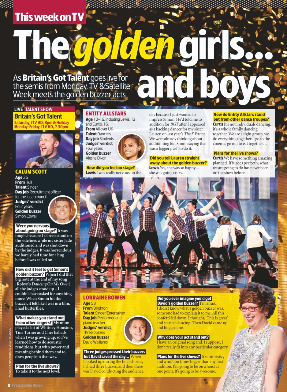 TV & Satellite Week Preview Pages