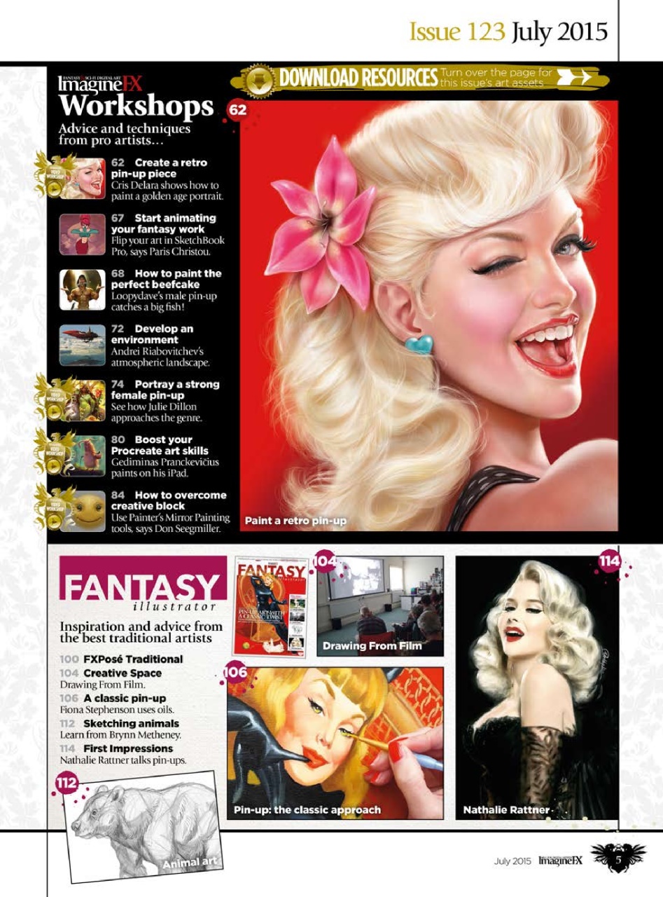 ImagineFX Preview Pages