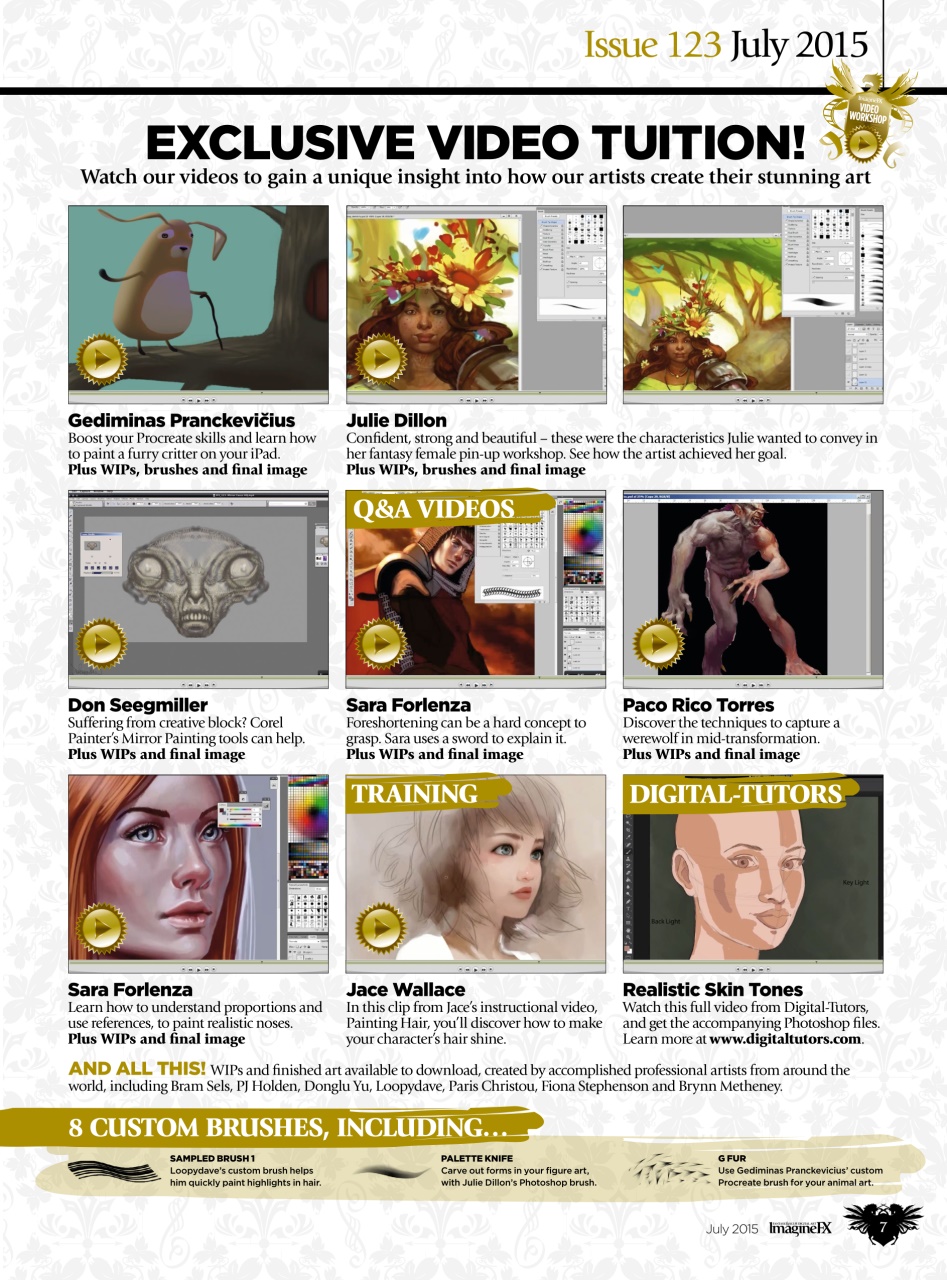 ImagineFX Preview Pages