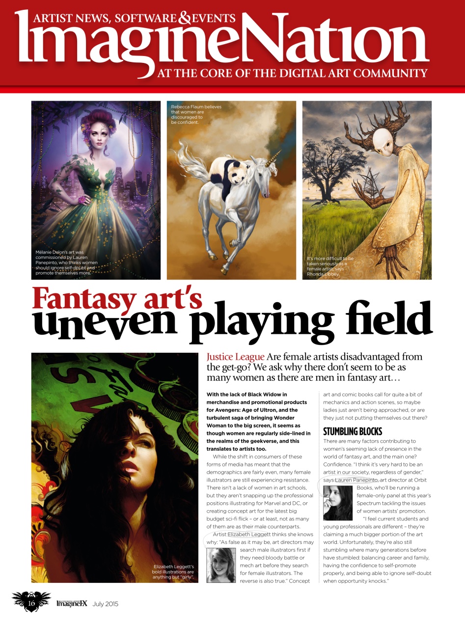 ImagineFX Preview Pages