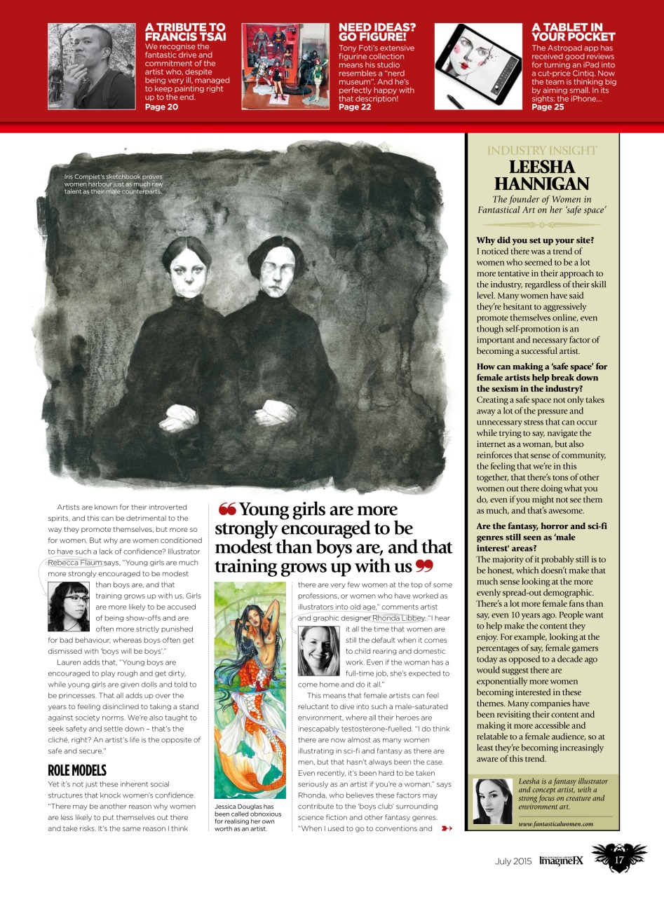 ImagineFX Preview Pages