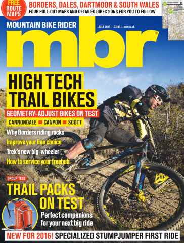 Mountain Bike Rider issue July 2015