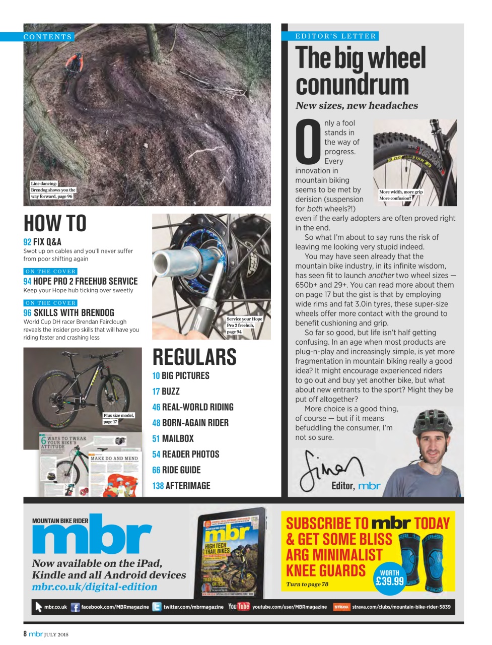 Mountain Bike Rider Preview Pages