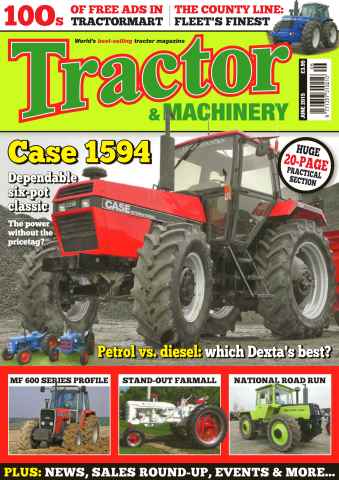 Tractor & Machinery issue Vol.21 No.8 Case 1594