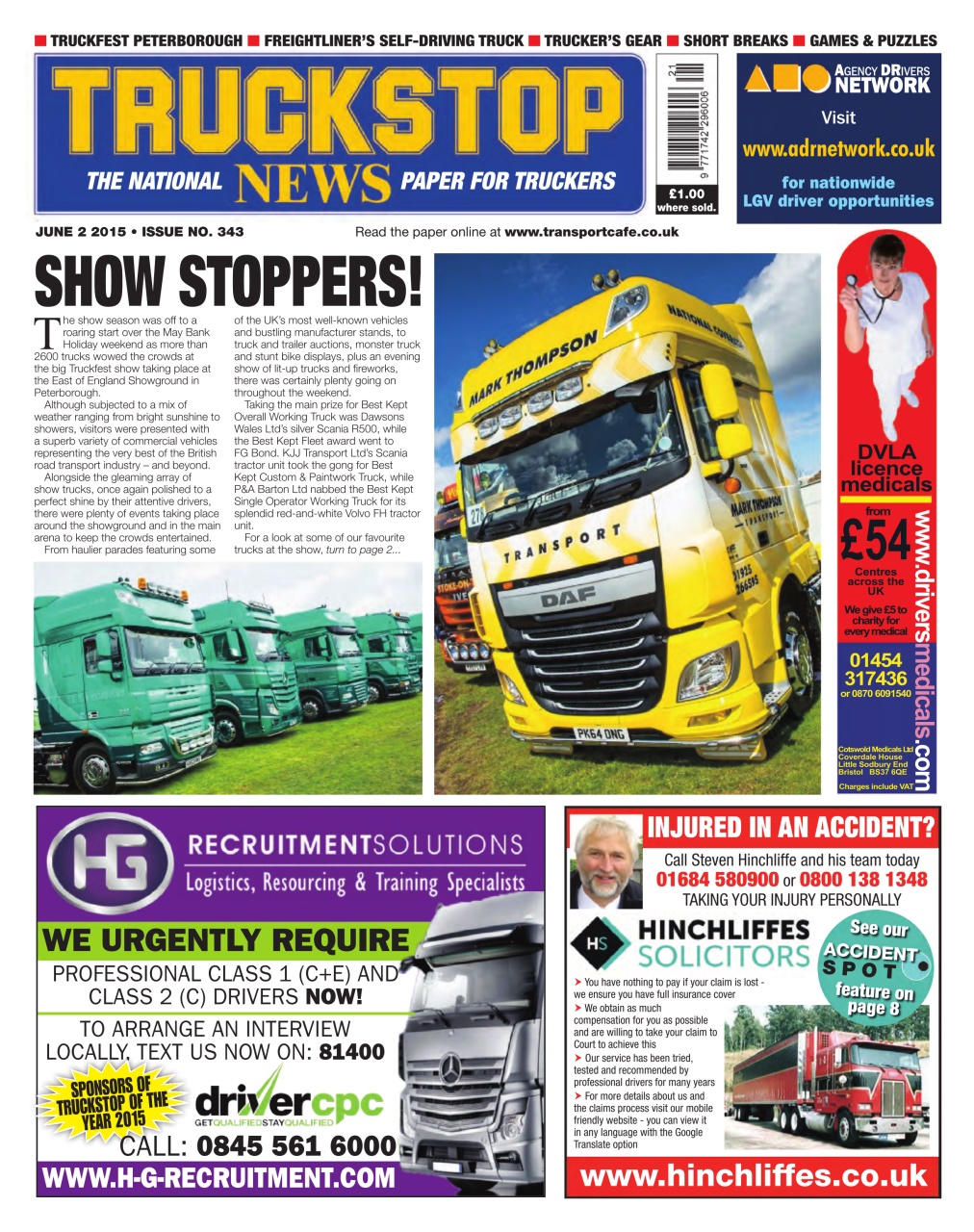 Truckstop News Preview Pages