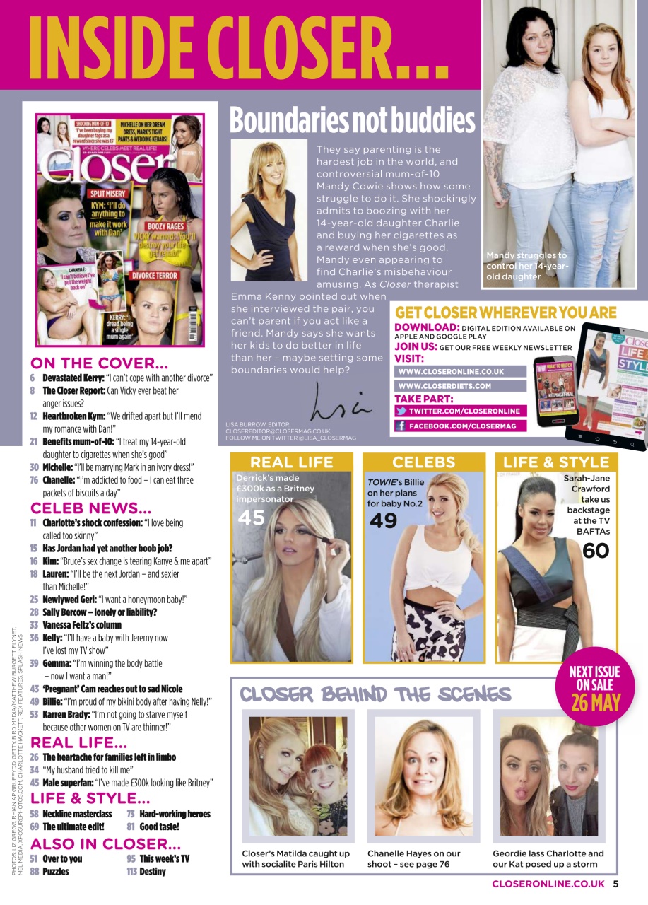 Closer Preview Pages