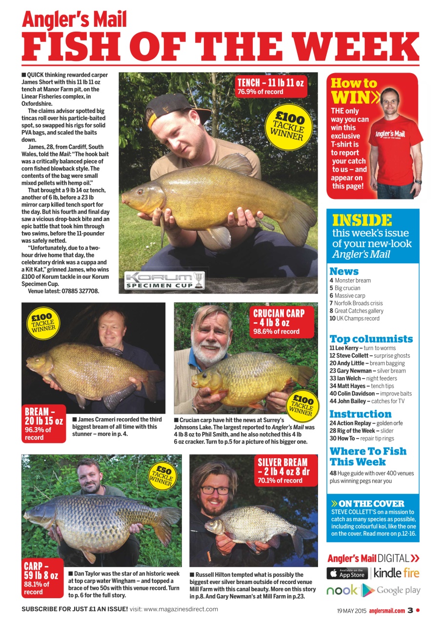 Anglers Mail Preview Pages