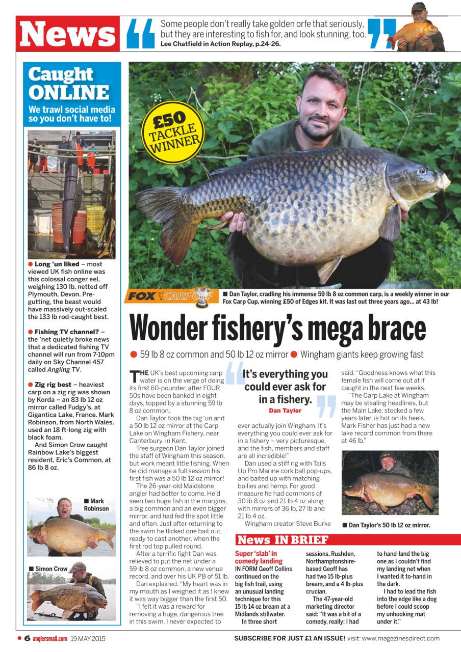 Anglers Mail Preview Pages