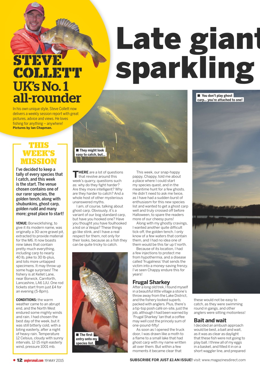 Anglers Mail Preview Pages