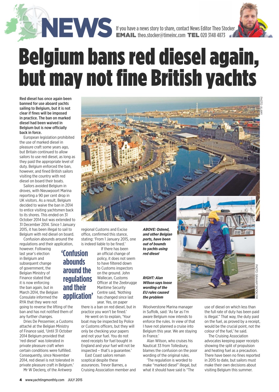 Yachting Monthly Preview Pages