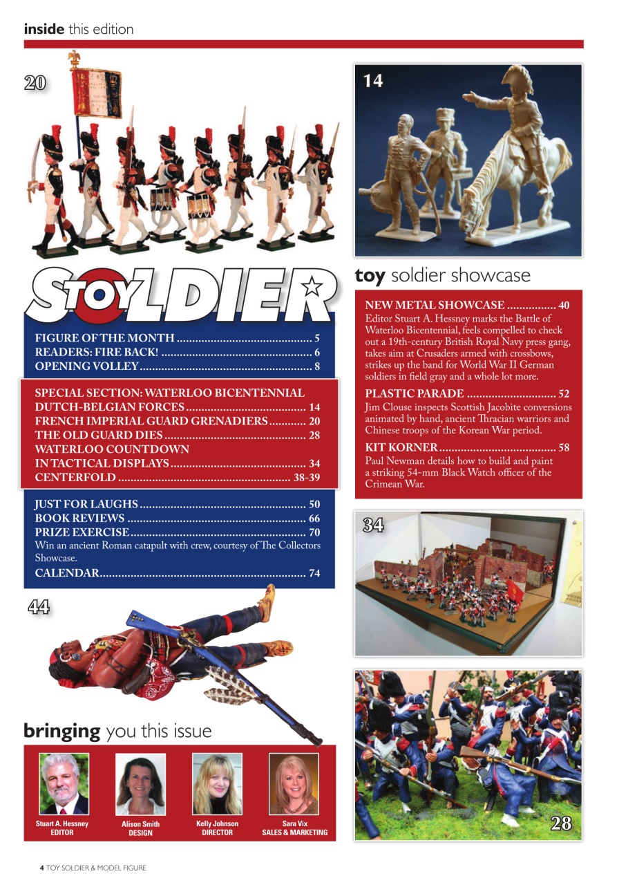 Toy Soldier & Model Figure Preview Pages