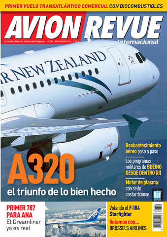 Avion Revue Internacional issue Numero 351 Septiembre 2011