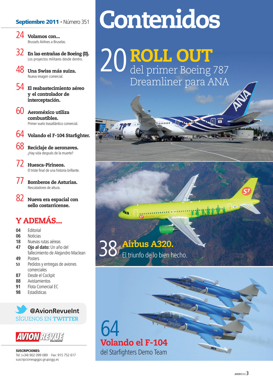 Avion Revue Internacional Preview Pages