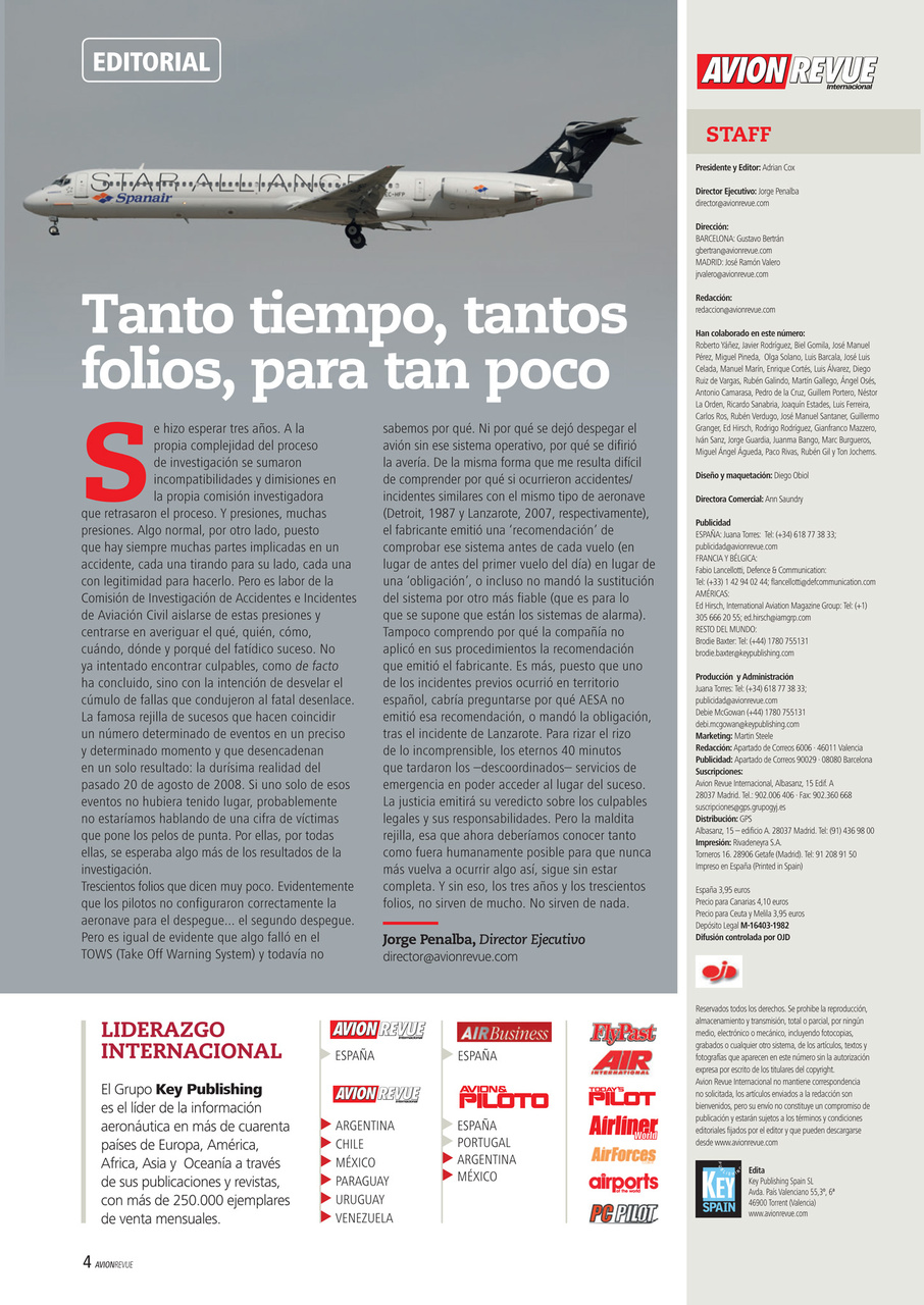 Avion Revue Internacional Preview Pages