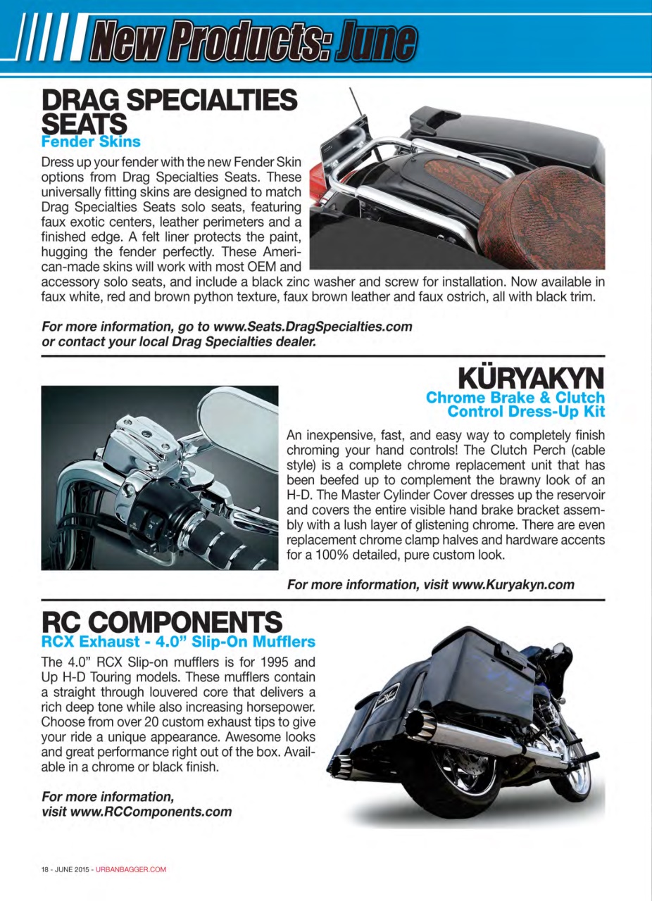 Urban Bagger Preview Pages
