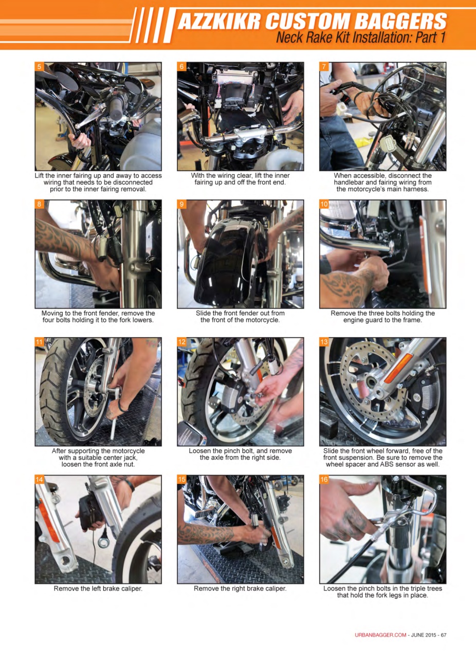 Urban Bagger Preview Pages