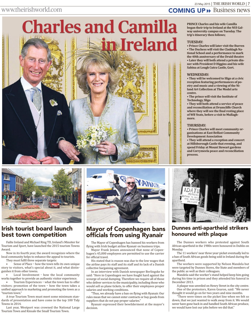 Irish World Preview Pages