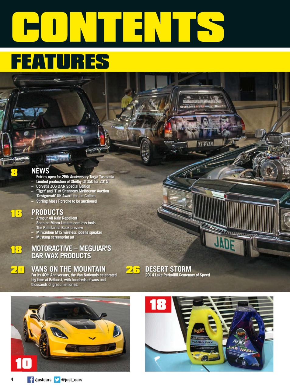 JUST CARS Preview Pages