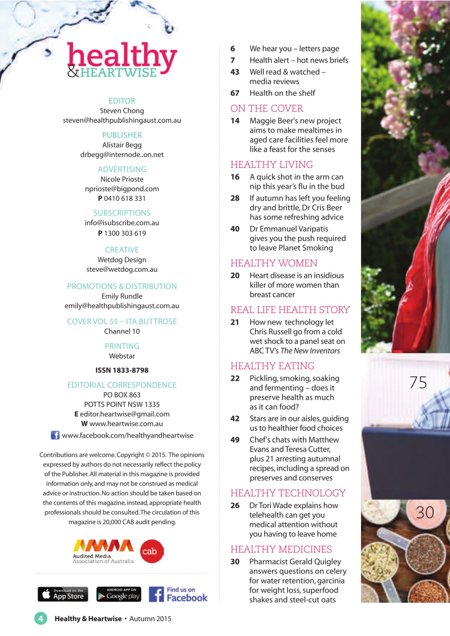 Healthy & Heartwise Preview Pages