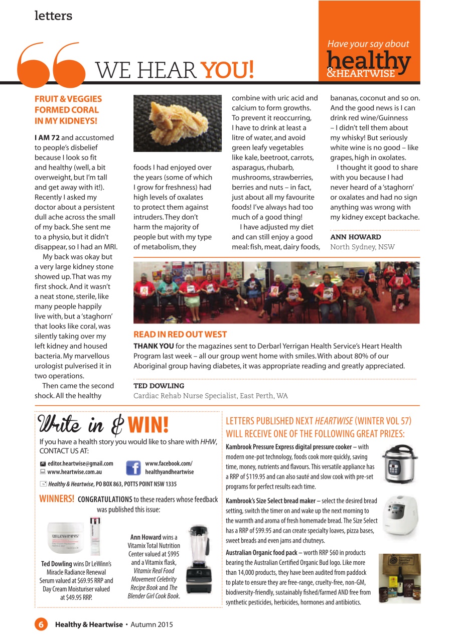 Healthy & Heartwise Preview Pages