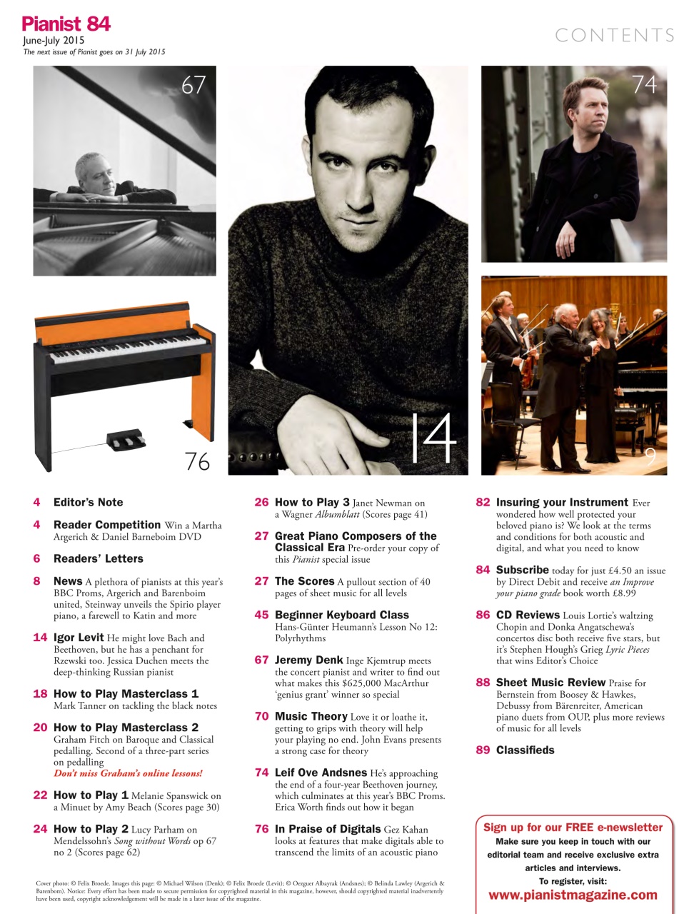 Pianist Preview Pages